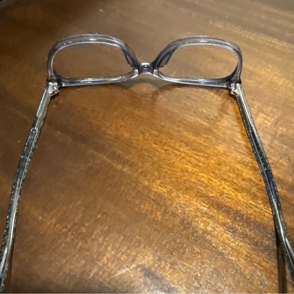 Marc Jacobs Eyeglasses, Frames Only, Marc 430 PJP 140 Plastic Clear Blue Sparkle - Picture 9 of 9